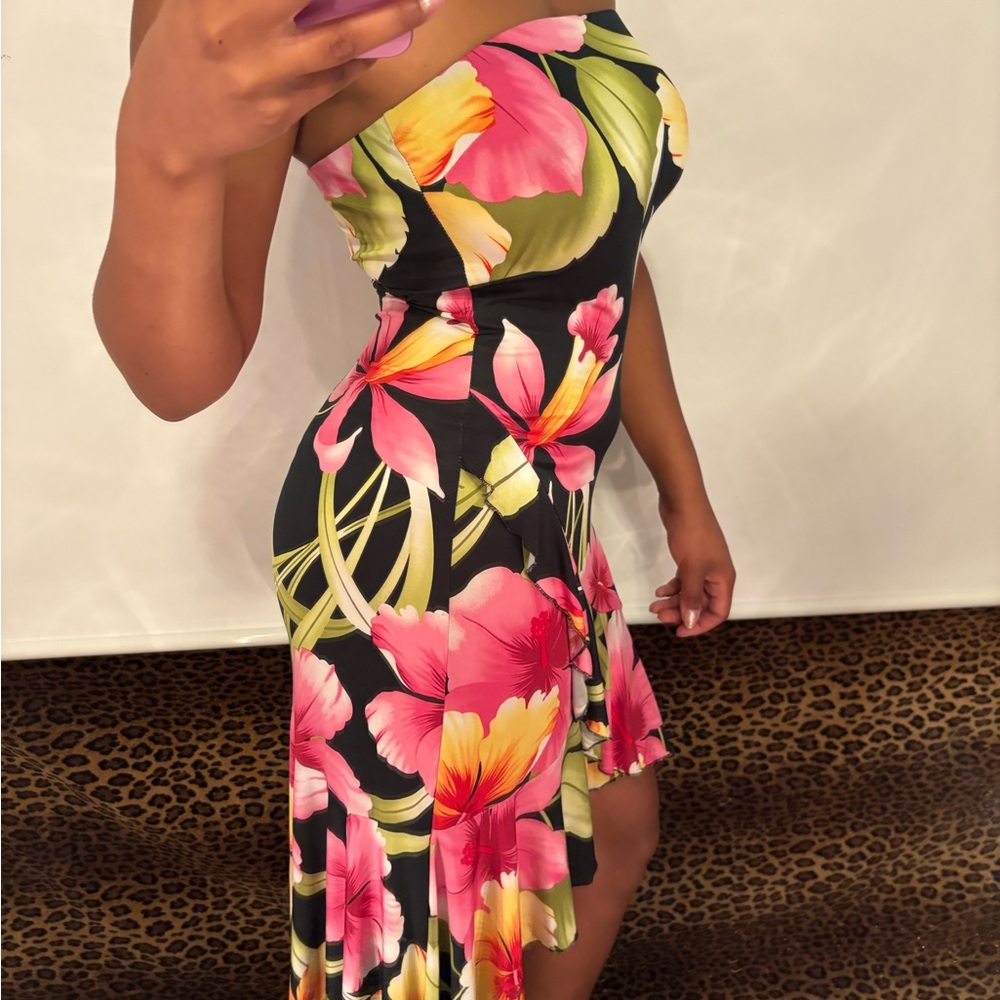 2000s strapless dress